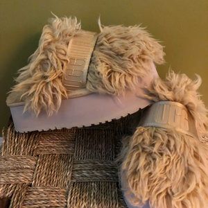 UGG fluff momma sugar slide, new without tags